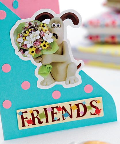 Wallace & Gromit Flower Card Wallace & Gromit Flower Card