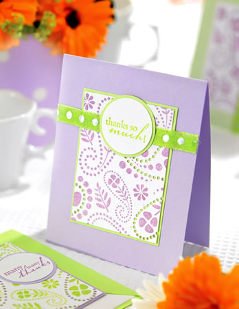 Simple Stamped Thank You Card Simple Stamped Thank You Card