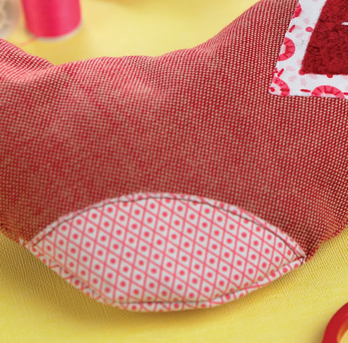 Scandi Embroidered Christmas Stocking Scandi Embroidered Christmas Stocking