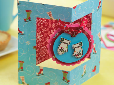 Stamped Polar Bear Christmas Cards Stamped Polar Bear Christmas Cards