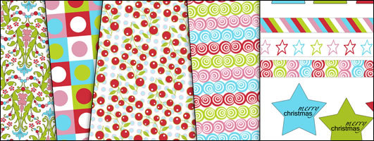 Christmas Crafting Bright Free Papers Christmas Crafting Bright Free Papers