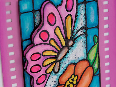 Cosmic Shimmer Butterfly Card Cosmic Shimmer Butterfly Card