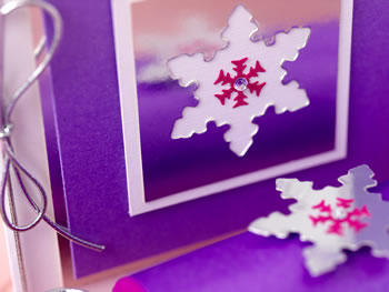 Snowflake Card & Christmas Cracker Making Snowflake Card & Christmas Cracker Making