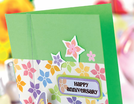 Dimensional Butterfly Happy Anniversary Card Dimensional Butterfly Happy Anniversary Card