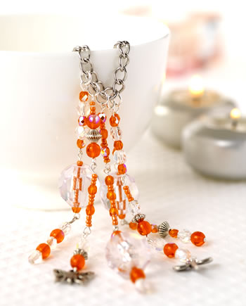 Beaded Handbag Charm Beaded Handbag Charm