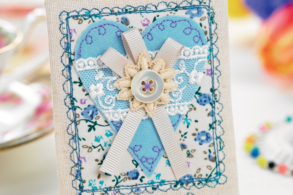 Stitched Vintage Wedding Cards Stitched Vintage Wedding Cards