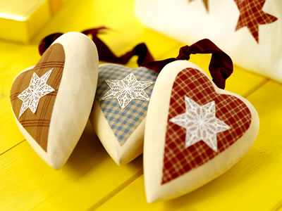 Scandi Style Christmas Decorations and Sack Scandi Style Christmas Decorations and Sack