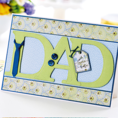 Modern Dad Card Design Modern Dad Card Design