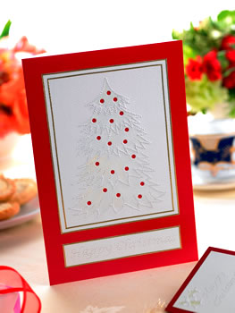 Paper Pricking Christmas Cards Paper Pricking Christmas Cards