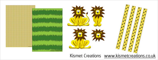 Lion Jungle Print Free Papers Lion Jungle Print Free Papers