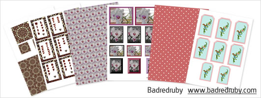 Flower & Leopard Print Free Papers, Tags & Sentiments Flower & Leopard Print Free Papers, Tags & Sentiments