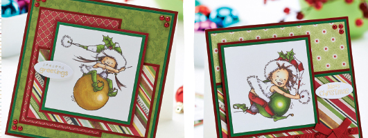 Simple Elf Christmas Cards Free Project Simple Elf Christmas Cards Free Project