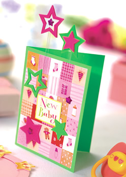 Star New Baby Card Star New Baby Card