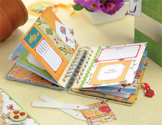 Garden Themed Scrapbook Journal Garden Themed Scrapbook Journal