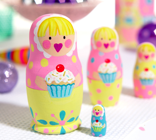 Painted Nesting Dolls Painted Nesting Dolls