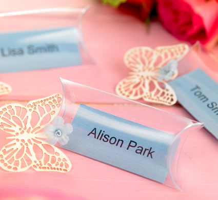 Pastel Pillow Box Wedding Favours Pastel Pillow Box Wedding Favours