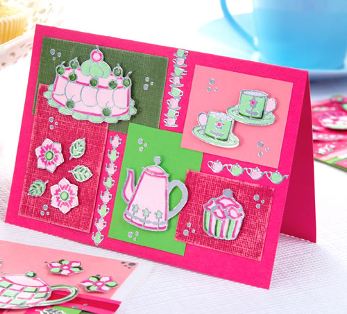 Sweet & Tea Peel-off Card Sweet & Tea Peel-off Card