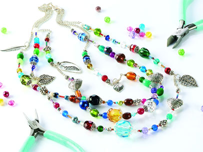 Make a… Mixed Bead Set Necklace Make a… Mixed Bead Set Necklace