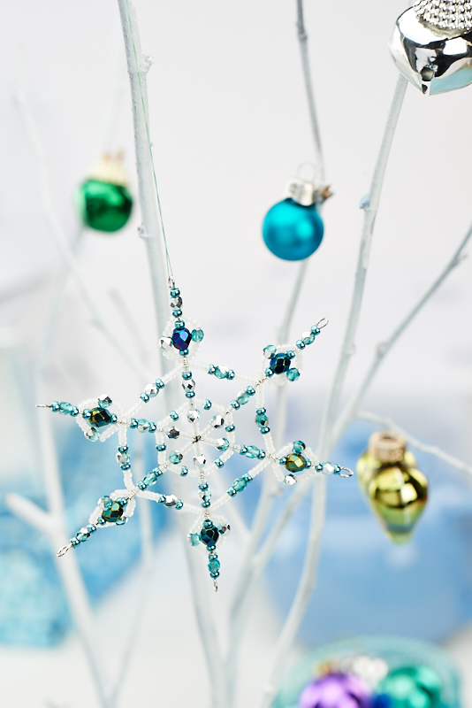 Beaded Snowflake Beaded Snowflake