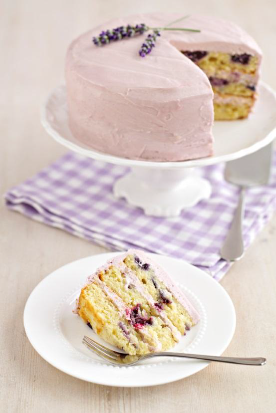 Blueberry & Lavender Cake Blueberry & Lavender Cake