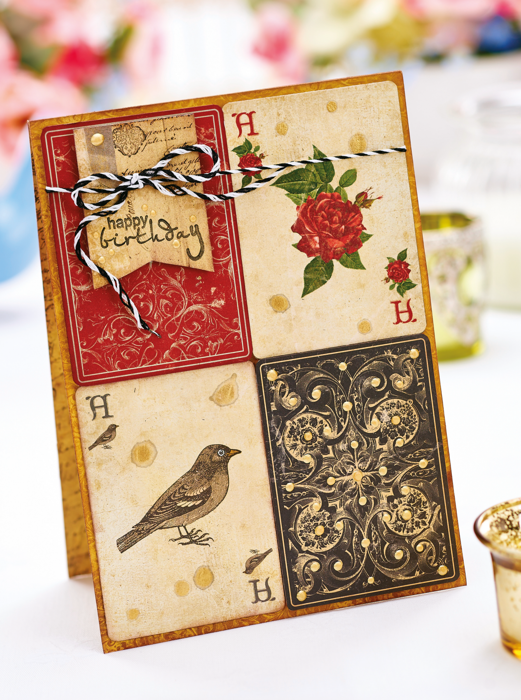 BoBunny Playing Cards Greeting BoBunny Playing Cards Greeting