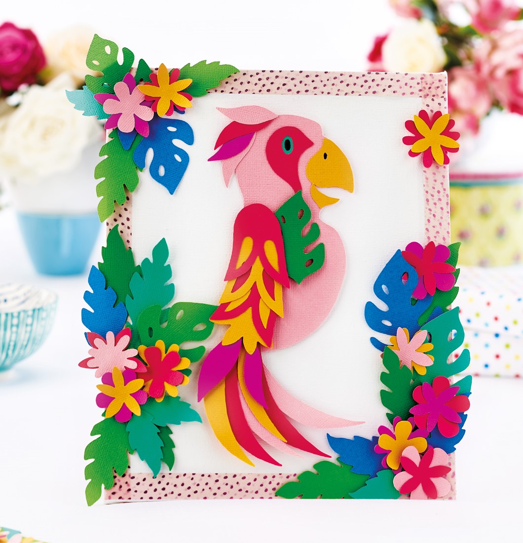 Tropical Papercrafts with Brother ScanNCut Tropical Papercrafts with Brother ScanNCut