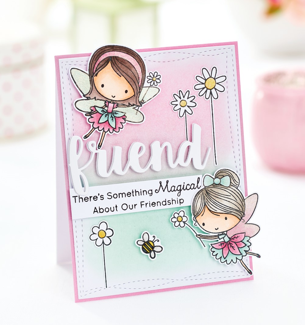 Easy Fairy Friends Greeting Easy Fairy Friends Greeting