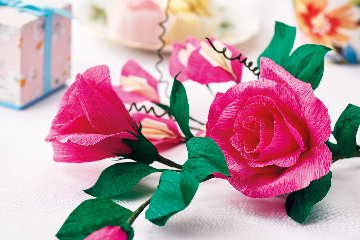 Crepe Flowers Crepe Flowers