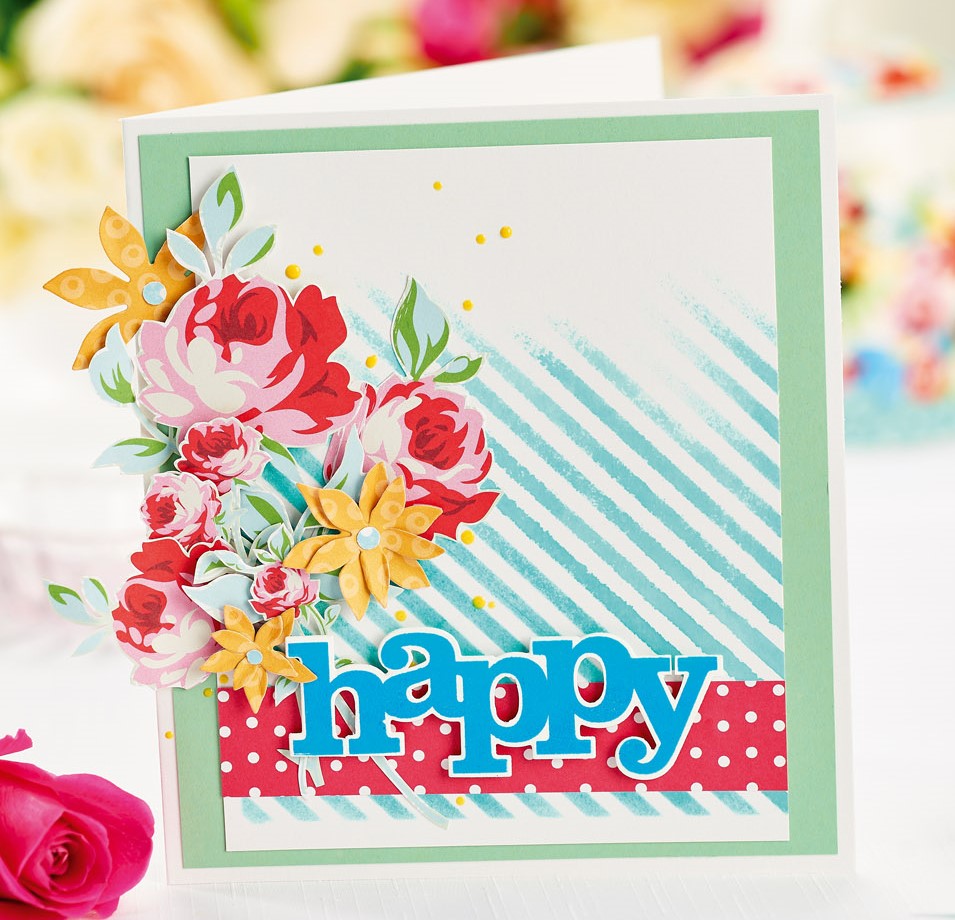 Vintage-Inspired Flower Birthday Cards & Gift Box Vintage-Inspired Flower Birthday Cards & Gift Box