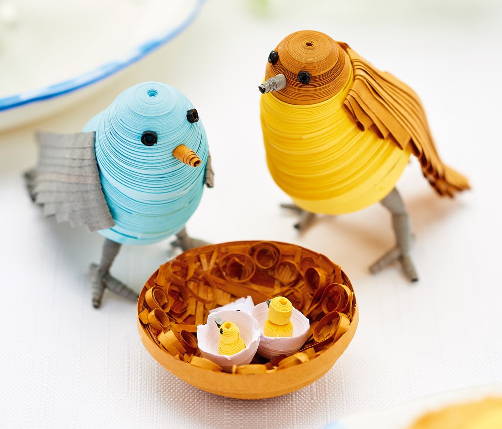 Quilled Birds Quilled Birds