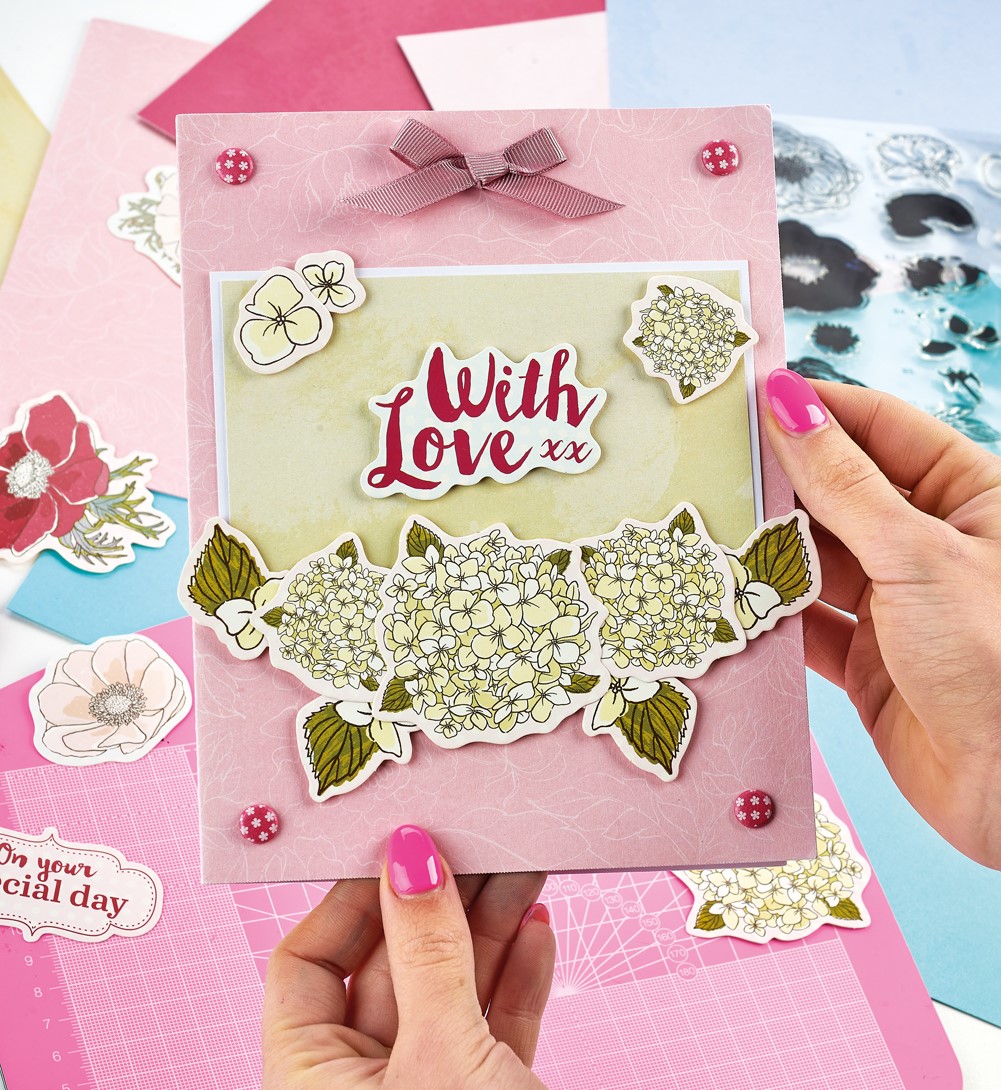 Exclusive Gift: docrafts Full Bloom Card Kit Exclusive Gift: docrafts Full Bloom Card Kit