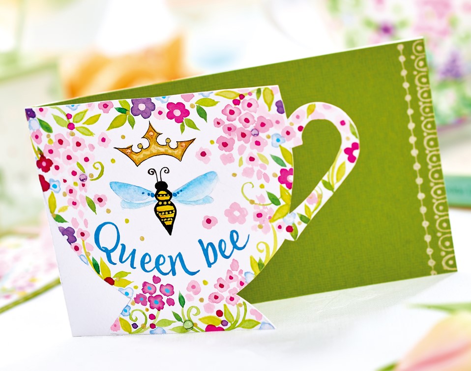 Painted Queen Bee Gift Set Painted Queen Bee Gift Set