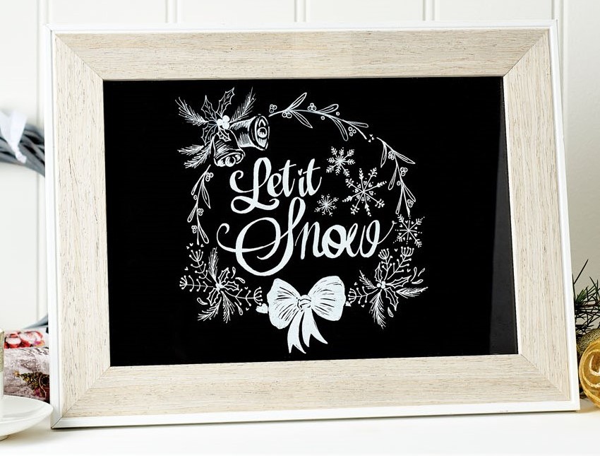 Classic Christmas Illustrations & Calligraphy With POSCA Classic Christmas Illustrations & Calligraphy With POSCA