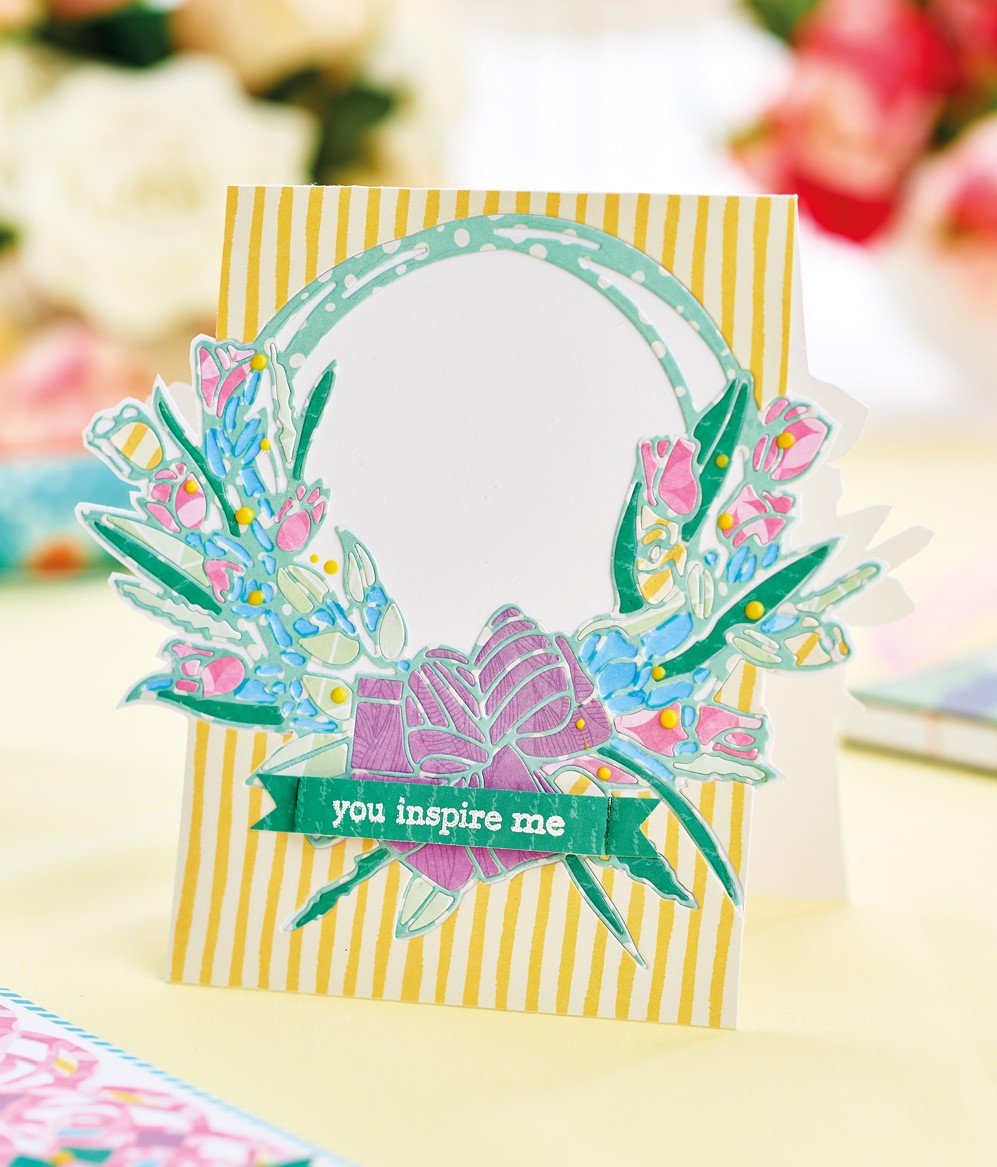 Paper-Pieced Die Cut Greetings Paper-Pieced Die Cut Greetings