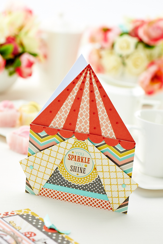 Circus Tent Card Tutorial Circus Tent Card Tutorial