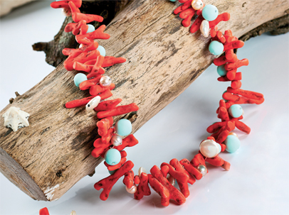 Create A Faux Coral Jewellery Necklace Create A Faux Coral Jewellery Necklace