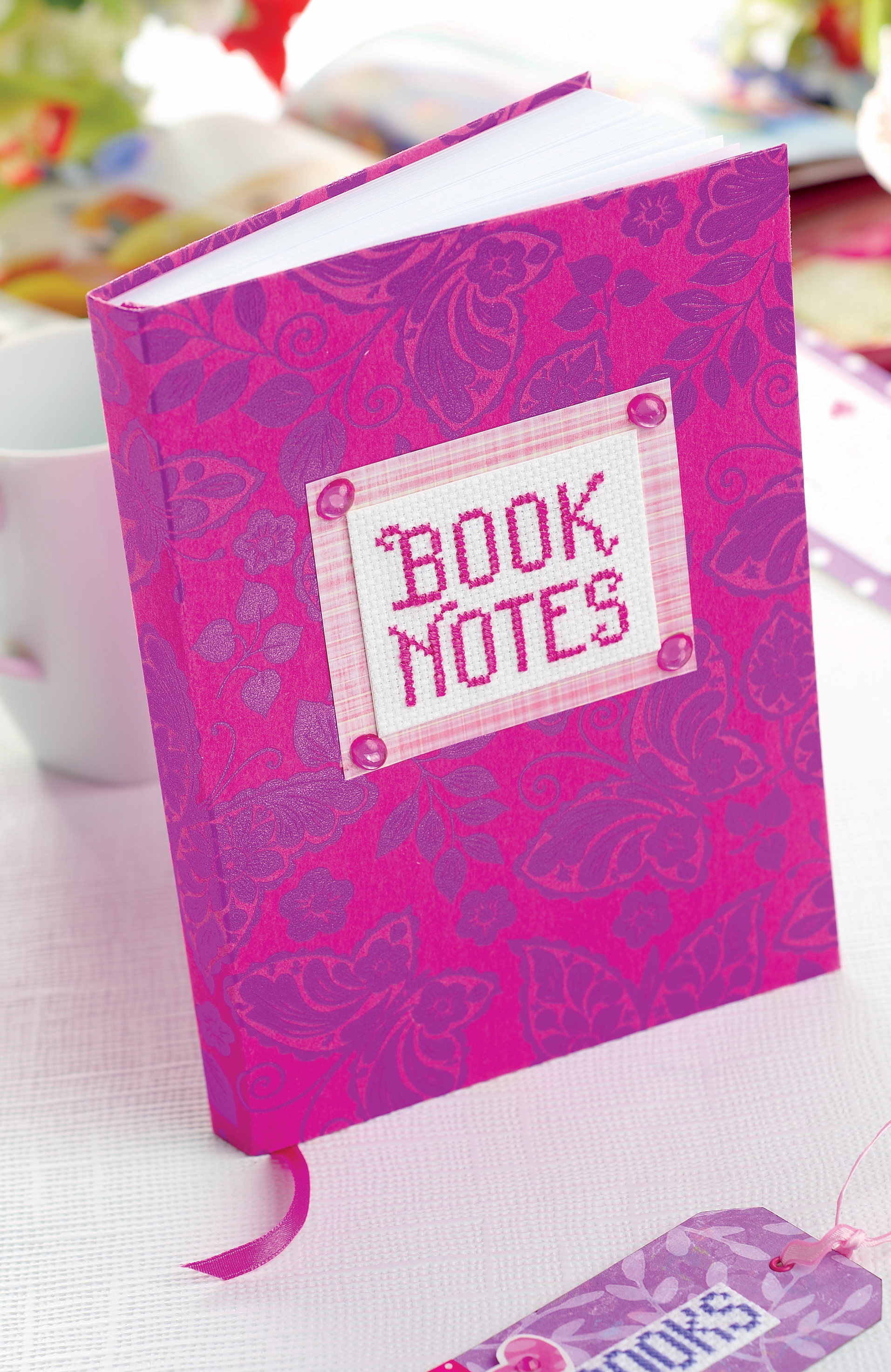 Cross-Stitched Book Accessories Cross-Stitched Book Accessories