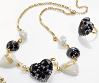 Evening in Paris Charm Necklace Evening in Paris Charm Necklace