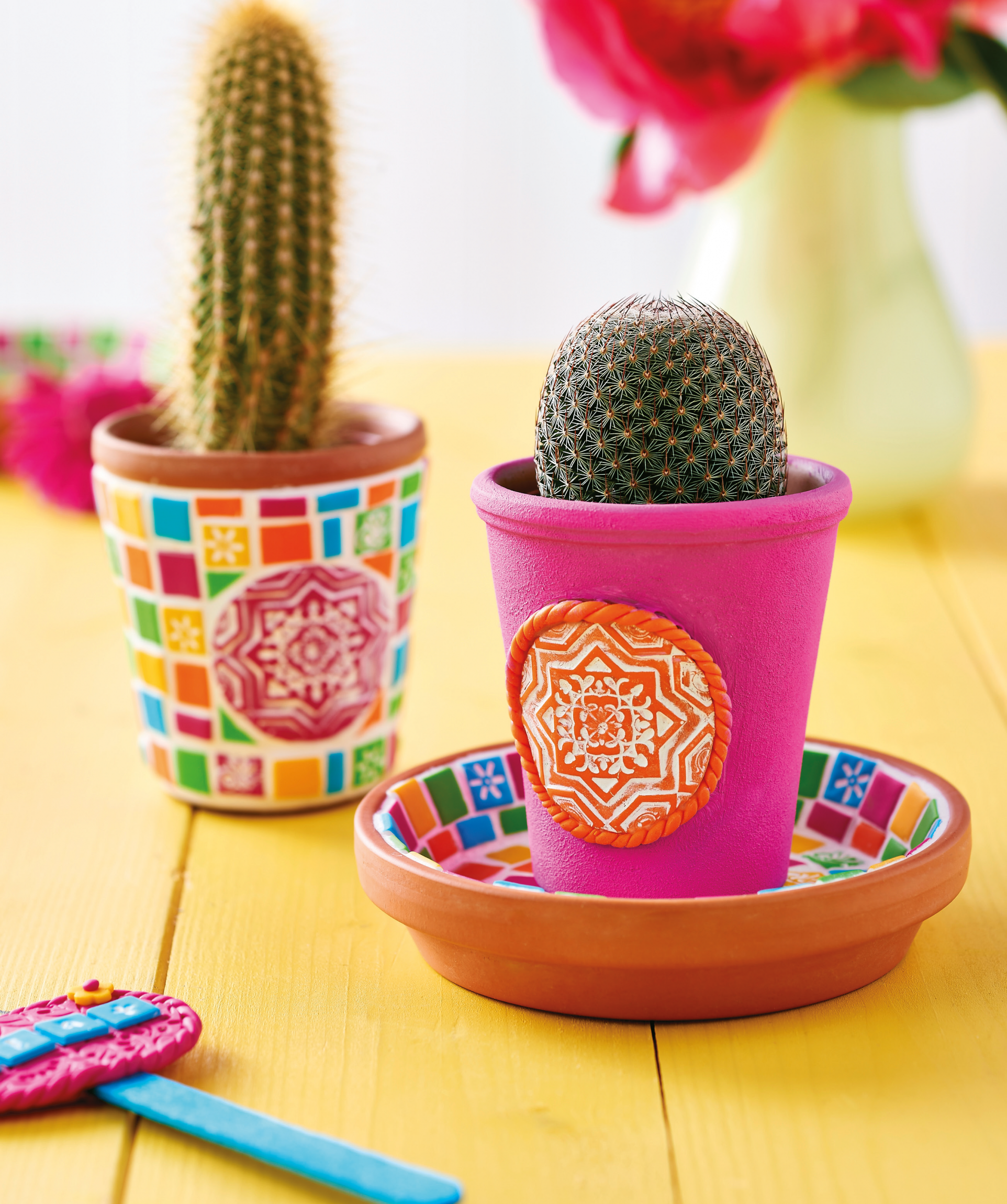 Faux Mosaic Garden Accessories Faux Mosaic Garden Accessories