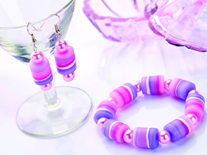 Faux Agate Beads Bracelet Faux Agate Beads Bracelet