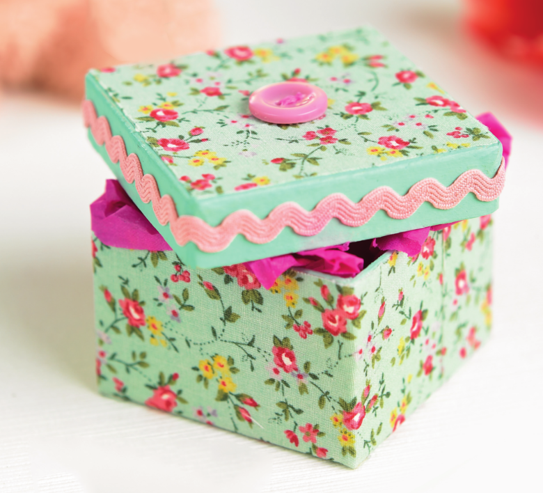 Floral Keepsake Box Floral Keepsake Box