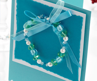 Wintry Bracelet Card Wintry Bracelet Card