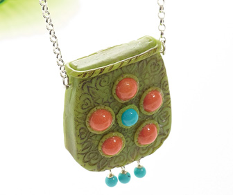 Jade Pavilion Pendant Jade Pavilion Pendant