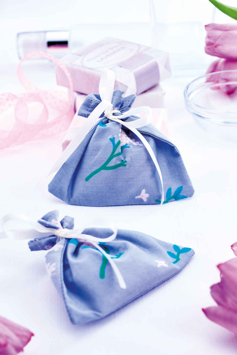 Easy Stitched Lavender Bags Easy Stitched Lavender Bags
