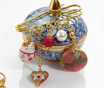 Lucky Cat Brooch Lucky Cat Brooch
