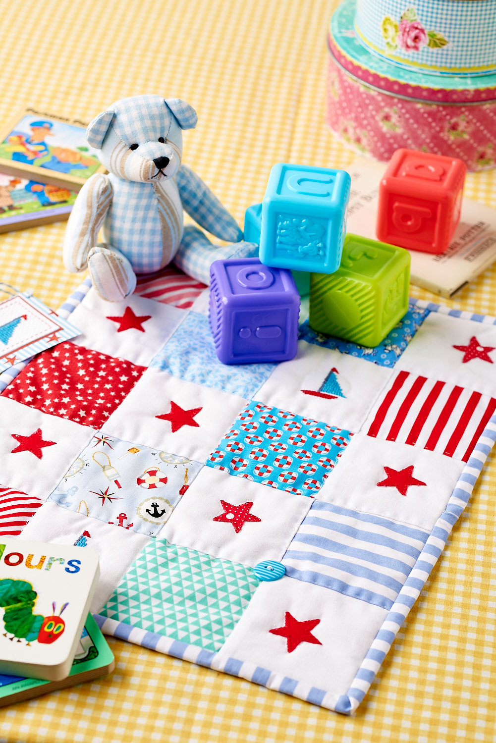 Nautical Doll’s Quilt Nautical Doll’s Quilt