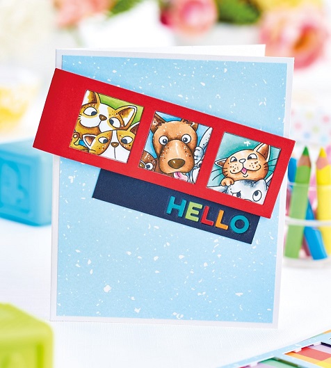 Cute Photo Strip Greetings Cute Photo Strip Greetings