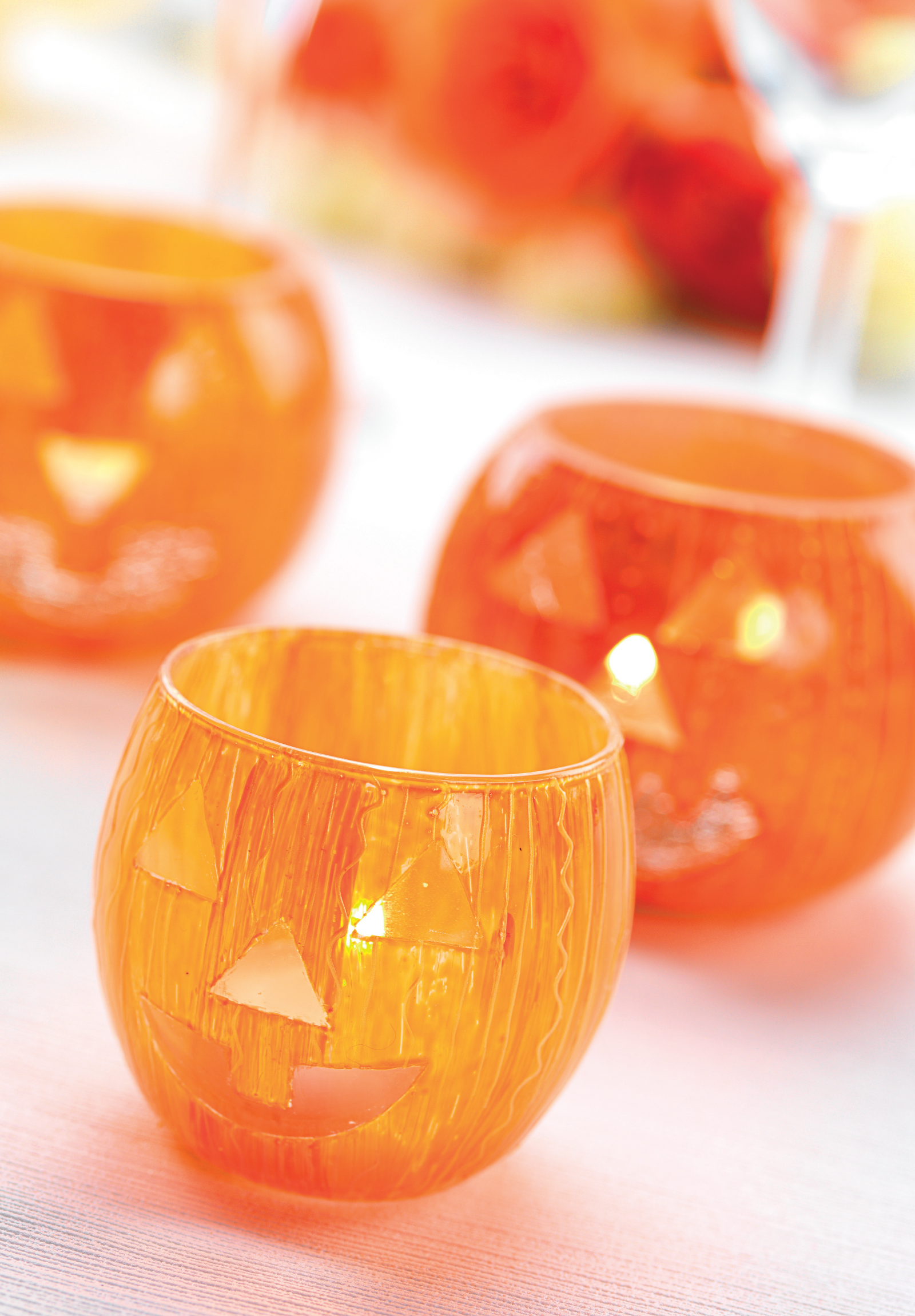 Halloween Pumpkin Candle Holders Halloween Pumpkin Candle Holders