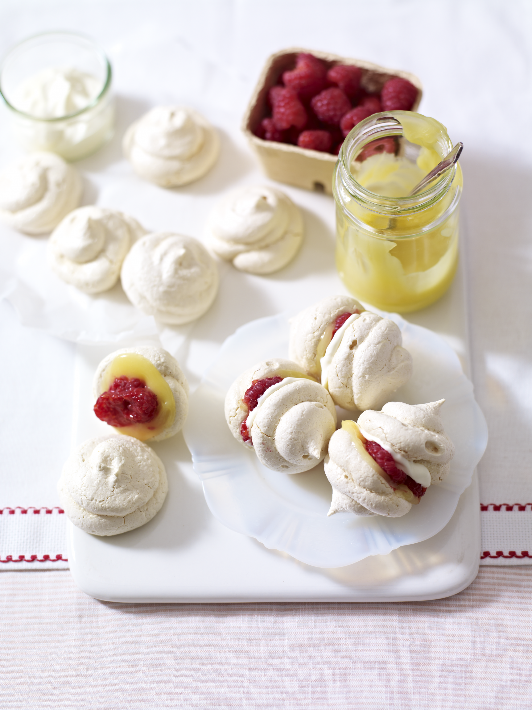 Raspberry Crush Mini Meringues Raspberry Crush Mini Meringues