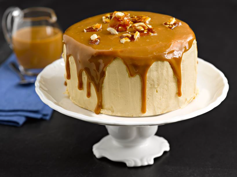 Salted Caramel Malt Cake Salted Caramel Malt Cake